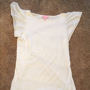 Lilly Pulitzer cotton mesh shirt (FINAL SALE)